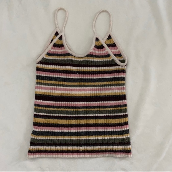American Eagle Striped Sweater Tank - Picture 6 of 7